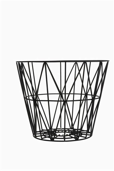 Black Wire Basket in 2020 | Black wire basket, Wire baskets, Large baskets