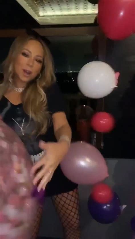 MARIAH CAREY in Fishnet Stockings 03/27/2019 Instagram Video – HawtCelebs