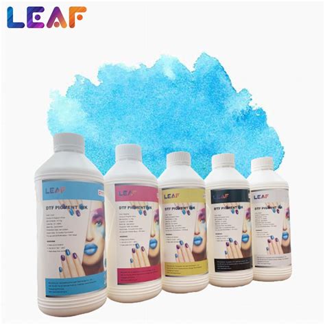 Transfer Pigment Dtf Ink Leaf Cmyk White Ink Digital Printer Dtf Ink ...