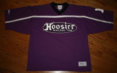 Hoosier Racing Tire short-sleeve v-neck Shirt Jersey-Mens Large-polyester-Nascar | Fashion ...