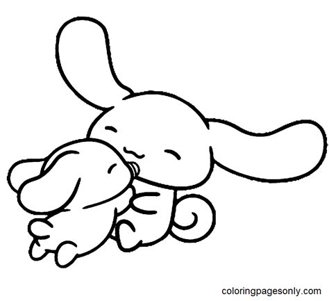 Printable Cinnamoroll Coloring Pages