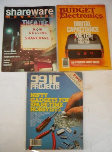 Lot 1980s/1990s vintage assorted Electronic & PC computer magazines