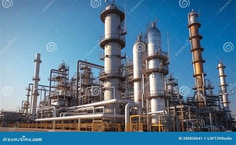 982_Modern_chemical_manufacturing_1 Stock Illustration - Illustration ...