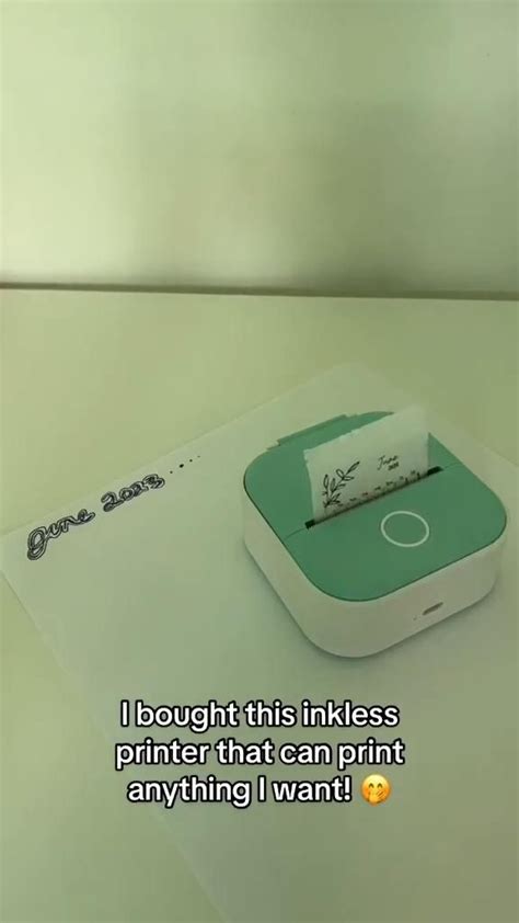 Portable Bluetooth Pocket Sticker Printer Machine for Kids,Study,DIY di 2024