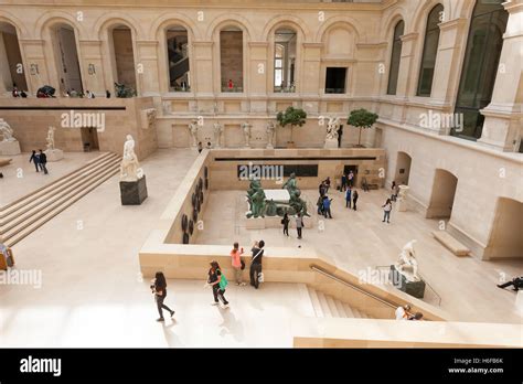 The Louve Art Museum in Paris, France, Europe Stock Photo - Alamy