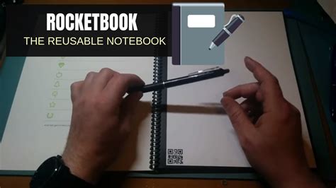 Everlast Rocketbook - the reusable notebook for frixion pens - YouTube