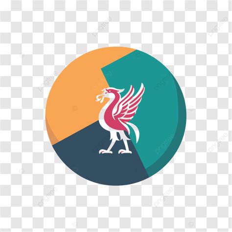 Liverpool Club Logo Vector, Flat Icon In Circle, A Simplistic Colorful ...