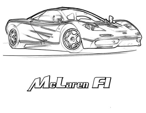 M/mclaren P1 Gtr Coloring Coloring Pages