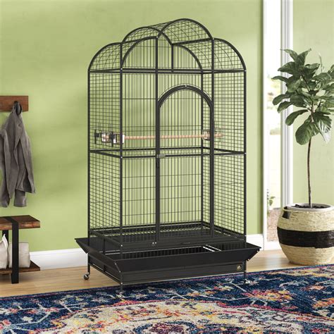 Tucker Murphy Pet™ Backes 78.25'' Steel Victorian Top Floor Bird Cage ...