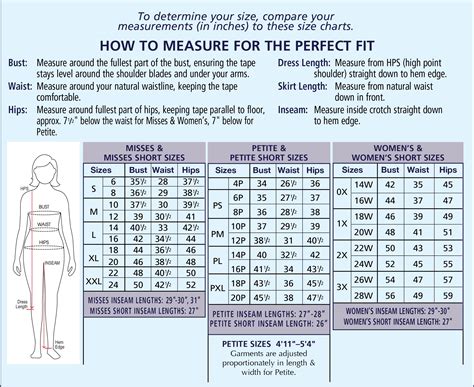 Alfred Dunner Size Chart | Printable Templates Free