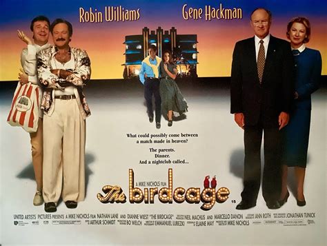 THE BIRDCAGE ORIGINAL BRITISH QUAD MOVIE POSTER 30" X 40" ROBIN WILLIAMS, NEW | eBay