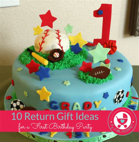 10 Novel Return Gift Ideas for a First Birthday Party