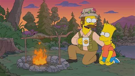 The Simpsons - Gather round for a campfire story with Bart...