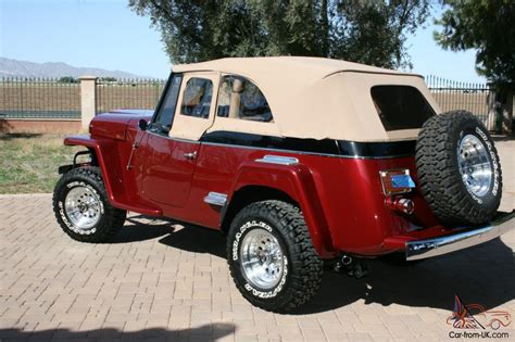 WILLYS JEEPSTER 1951 Professional Restoration