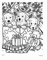 Easy Printable Christmas Coloring Pages sketch template