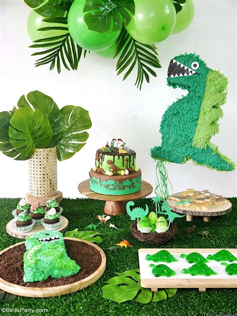 Easy DIY Dinosaur Party Ideas and Recipes - Party Ideas | Party ...