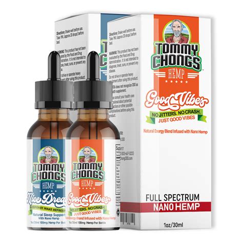 Tommy Chong’s Nice Dreams AM/PM Tincture Combo – Get Chong Hemp | Tommy ...