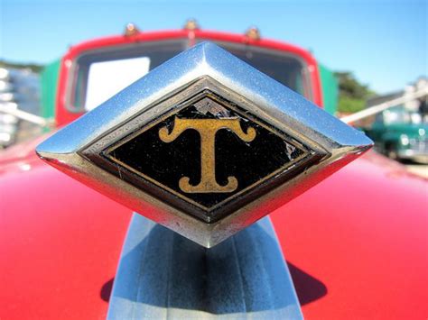 Diamond T Hood Medallion | Car hood ornaments, Vintage trucks, Hood ornaments