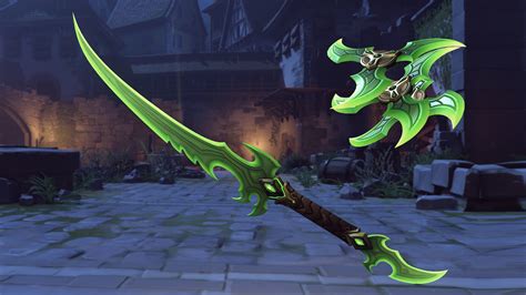 Airborn Studios - Overwatch Blizzcon Illidan Genji Character and Weaponskin