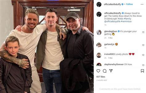 Boyzone fans get 'shivers' as Keith Duffy shares sweet snap with late Stephen Gately's family ...