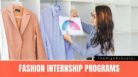 15 Fashion Internship Programs For High School Students - TheHighSchooler