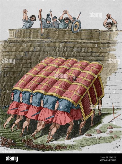 Roman testudo formation hi-res stock photography and images - Alamy