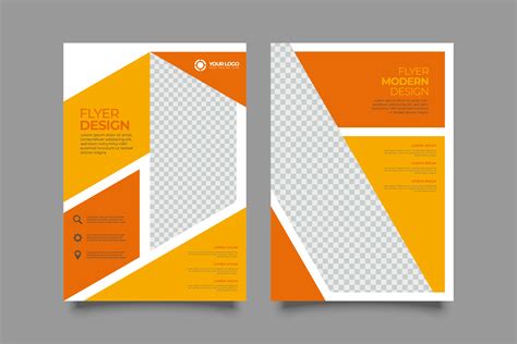 Modern corporate business a4 flyer poster template brochure cover design 1893803 Vector Art at ...