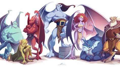 Cool Fan Art for Disney's GARGOYLES — GeekTyrant