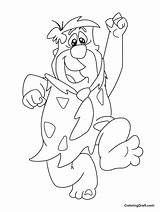 Fred Flintstone Coloring Pages  ColoringDraftcom sketch template