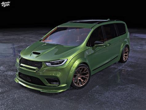 Chrysler Hellcat Pacifica Is Digitally Back for a Full 3D Shot at 707 ...