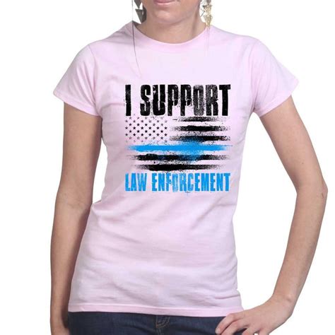 Ladies Support Law Enforcement T-shirt – Forged From Freedom