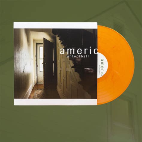 American Football (LP2)- American Football Orange Vinyl LP — Vertigo Vinyl