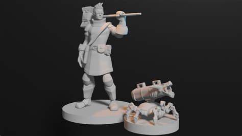 Eldritch Cannon Flamethrower Artificer Artillerist Miniature - Etsy