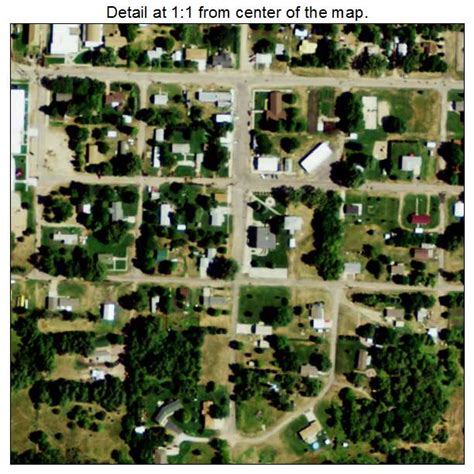 Aerial Photography Map of Bartlett, NE Nebraska