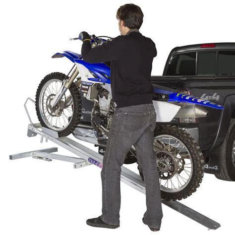 Black Widow Tilt-A-Rack Aluminum Tilting Motorcycle Carriers - 400 lb & 600 lb C | Motorcycle ...