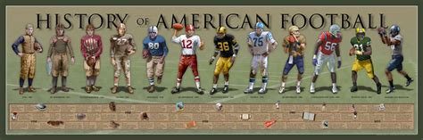 History of American Football Print - Steubenville Press