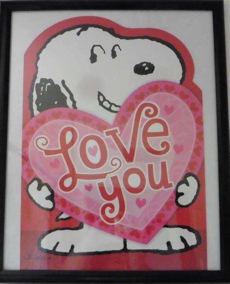 Card - Snoopy Valentine | Snoopy valentine, Peanuts collectibles, Cards