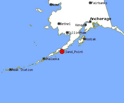 Sand Point Alaska Map – Interactive Map