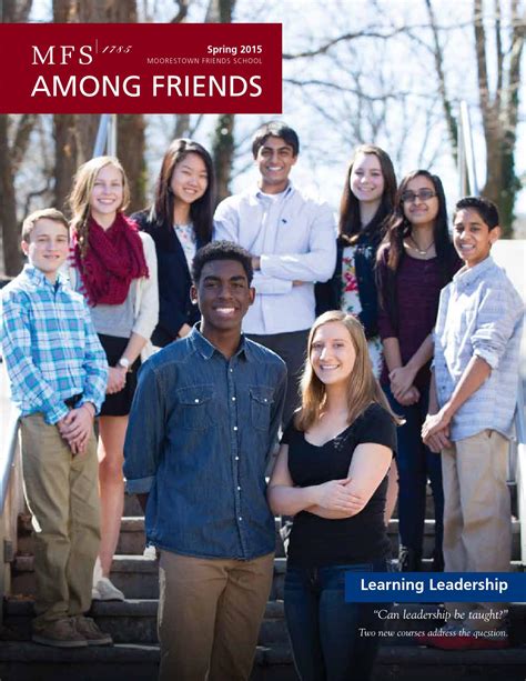 Among Friends Spring 2015 by Moorestown Friends School - Issuu