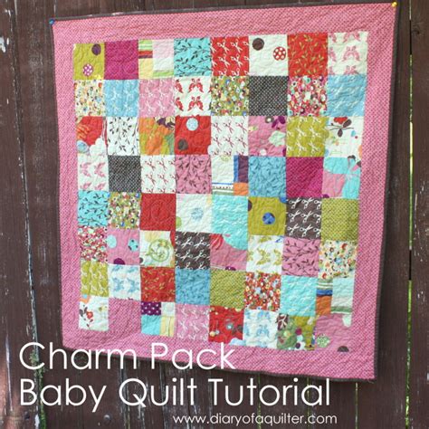 Charm Pack Baby Quilt