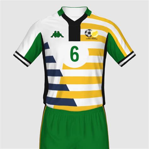 South Africa Bafana Bafana 98 - FIFA 23 Kit Creator Showcase