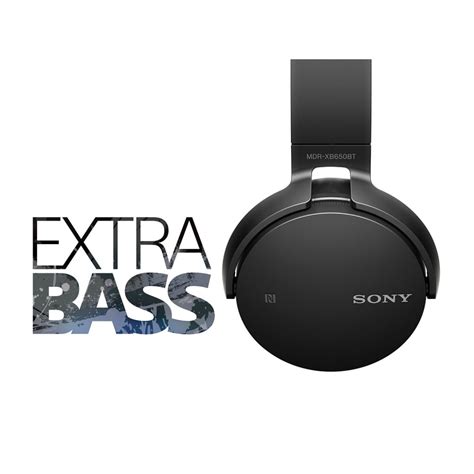 Sony EXTRA BASS XB650BT Wireless Over Ear Headphones, Black - Sony from Powerhouse.je UK