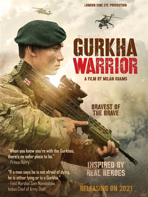 New Nepali Fonts: Gurkha Warrior teaser poster