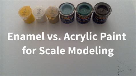 How to Use Enamel Paint on Models