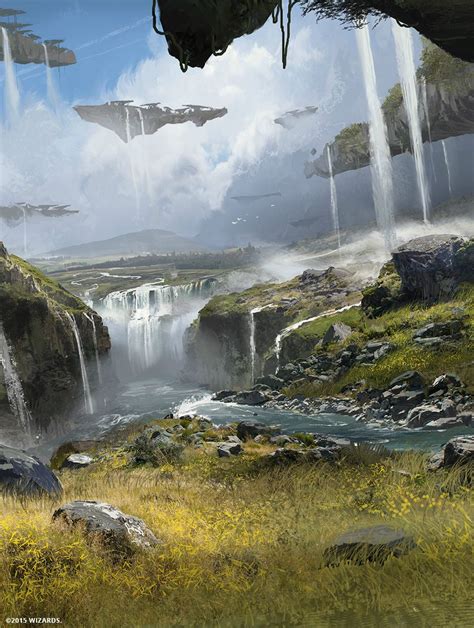 Prairie Stream (Expeditions) MtG Art from Battle for Zendikar Set by Titus Lunter - Art of Magic ...