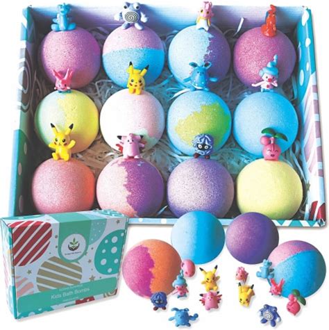 12 XL Bath Bombs for Kids with Surprise Toys Inside. Party Favors for ...