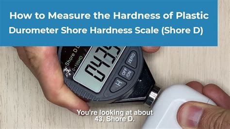 Shore A Hardness Scale