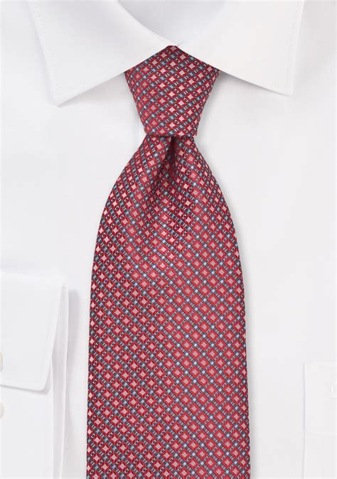 Red Men's Ties | Shop Bright Red Neckties | Bows-N-Ties.com