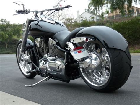 2007 Honda VTX-1300 Full Custom Chopper 45* Rake 250 Tire Air Ride Pro-Street NR