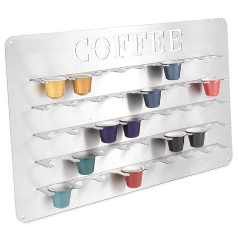 Coffee Pod Holder, Stainless Steel, Nespresso Compatible - Simply Metal